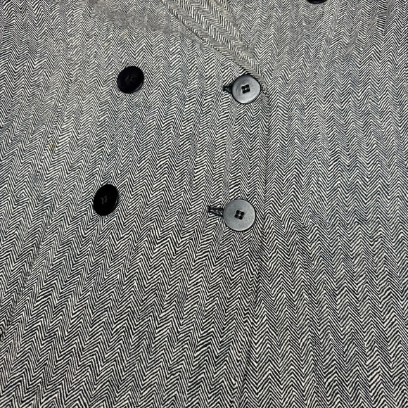 Vintage Giorgio Armani Classic Gray zig zag Blazer size 42 - Picture 12 of 15